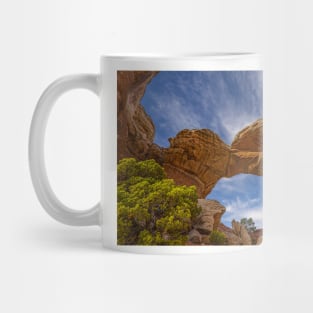 Looking Up Through Broken Arch, Utah Mug